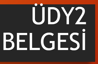 üdy2 belgesi